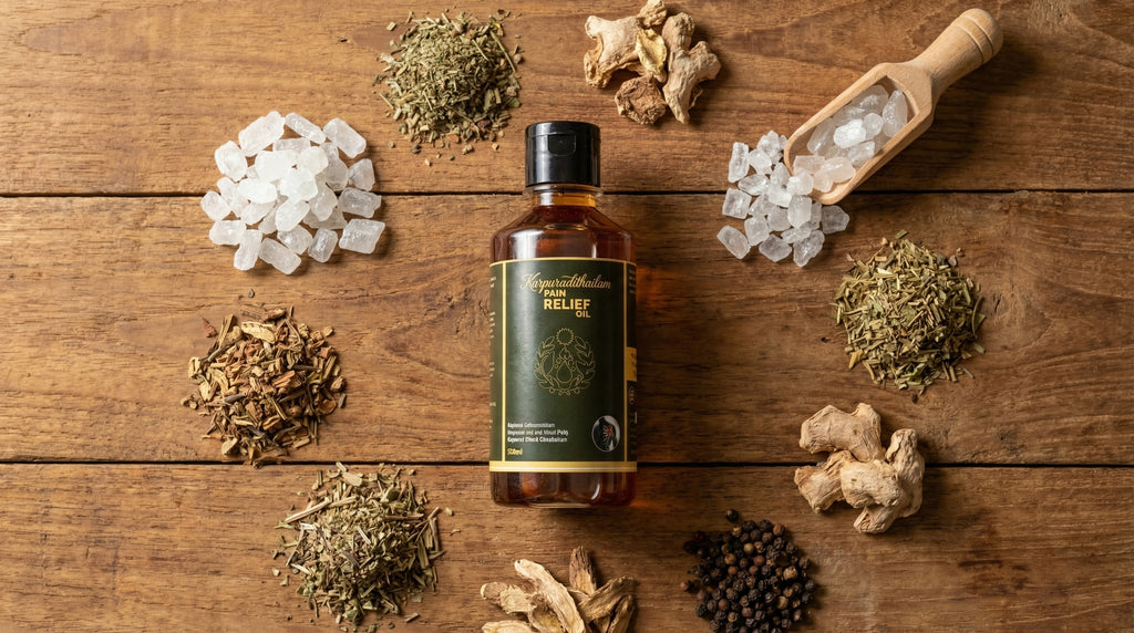 Karpurathithailam – Authentic Ayurvedic Pain Relief Oil