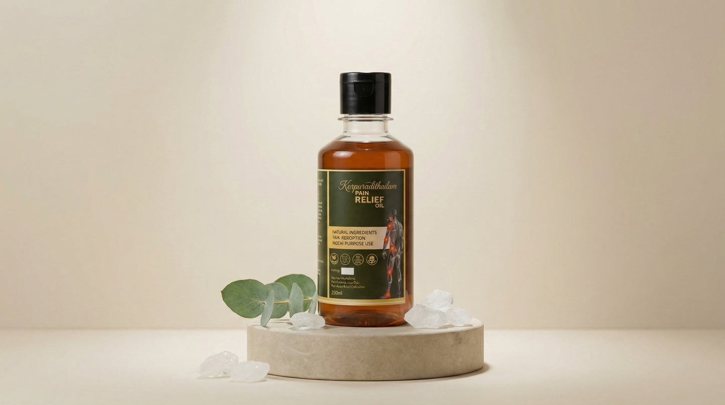 Karpurathithailam – Authentic Ayurvedic Pain Relief Oil